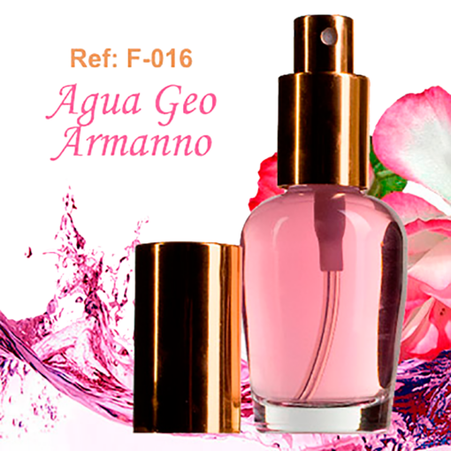 F-016 Agua Geo Perfume Femenino Floral Frutal
