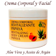 Crema Corporal con Aloe Vera, Argán y Papaya 500 ml