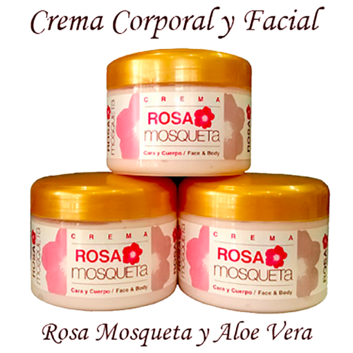 Crema Corporal con Rosa Mosqueta y Aloe Vera de Canarias 250 ml