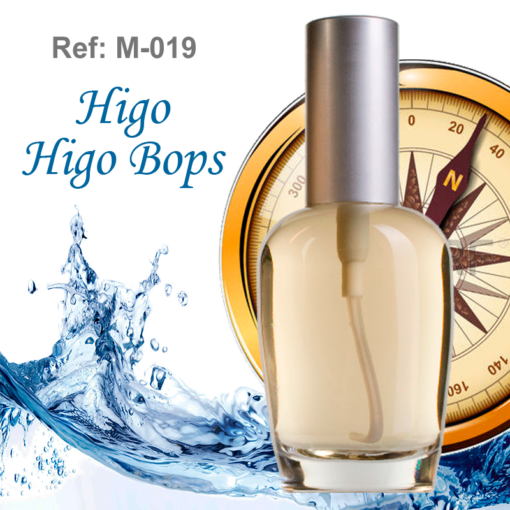 M-019 Higo Bops Perfume Masculino Aromático Verde